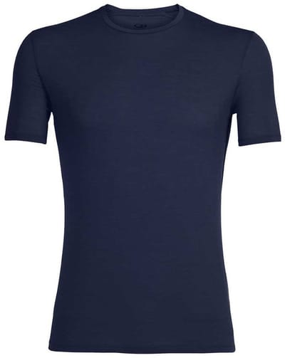 Anatomica SS Crewe Thermoshirt Heren Midnight Navy L