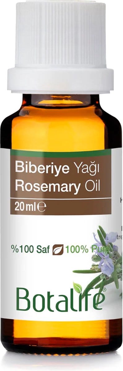 Botalife - Rozemarijn Olie - Rosemary Oil - 100% Puur en Natuurlijk - Rozemarijn olie voor in het haar- Rozemarijnolie haar - Biologisch - 20 ml