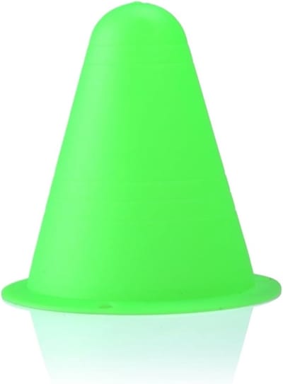 Schaats Kegels - Trainings Kegels - Rolschaats Training - Lichtgewicht Draagbaar - 10 Stuks - Blauw Groen