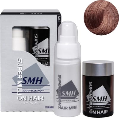 Super Million Hair miniset 5 gram - kastanjebruin - no 8