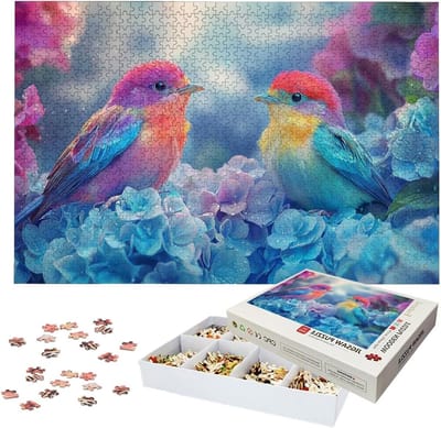 Houten Puzzel - Volwassen Puzzel - Ontspanning en Uitdaging - Met Poster en Gids - 1500 Stukjes - Meerkleurig