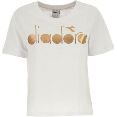 Diadora Sportswear Vrouwen Wit T-Shirt