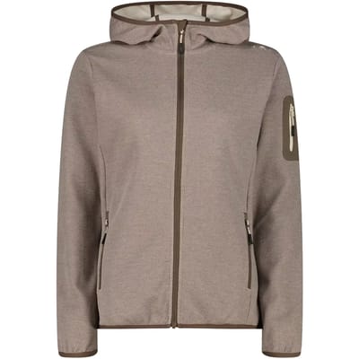 Hoodie met mesh-inzetten dames CMP Knit-Tech