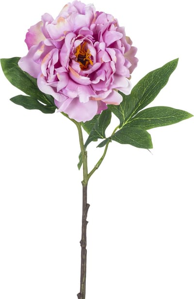 Easyplants | Kunstbloem Pioen 61 cm lichtroze | Zijde | Nepbloemen | lichtroze | Onderhoudsvrij | Kant-en-klaar