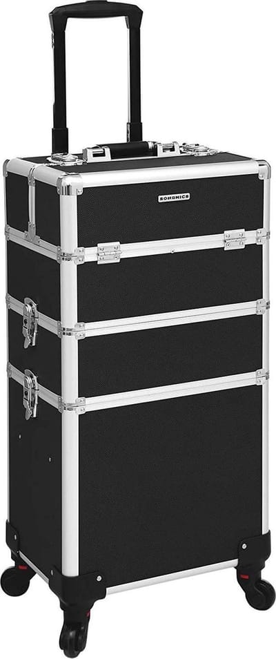 Nancy's XXL Pro Make Up Koffer - Cosmetica Trolley - Make-up Organizer Op Wielen
