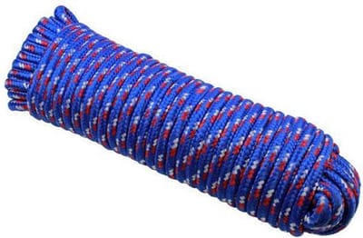 US.PRO Tools by Bergen Touw polypropyleen 10 mm - 30 meter lang - 16x gevlochten