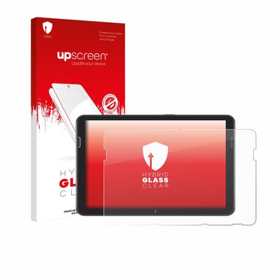 upscreen - Screenprotector voor Zebra ET401 10.1" - Folie Beschermfolie Beschermglas transparant