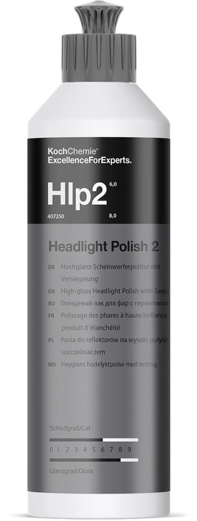 Koch Chemie Hlp2 Headlight Polish 2 250 ml hoogglans-koplamppolish met verzegeling