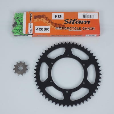 axring kettingset voor aprilia 50 sx motorfiets 2011 tot 2016 11x53 p420 al 108mm nieuw