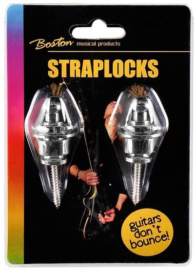 Straplock systeem - Boston BSL-20-NI - Met schroeven - Nikkel