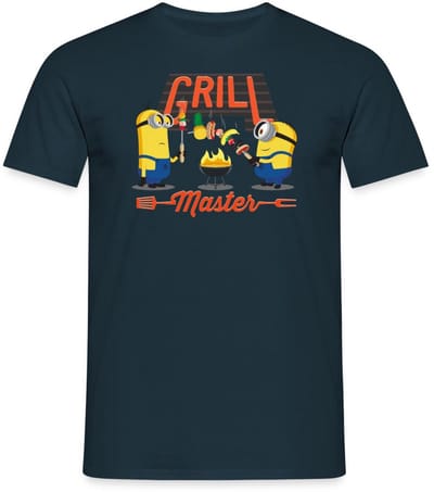 Minions Grill Master T-Shirt Heren