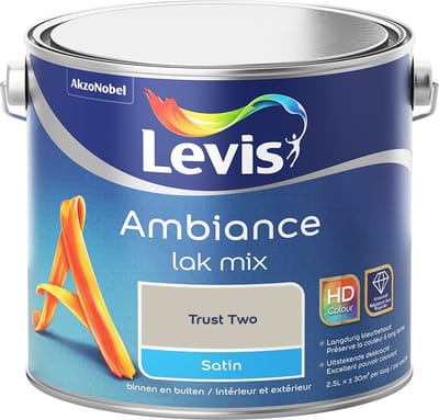 Levis - Ambiance Lak Satin Mix - Trust Two - Mengverf - 2,5 L