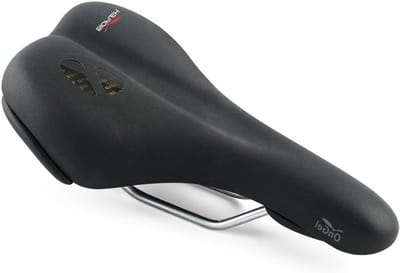 Fietszadel - Comfortzadel - Wielrennen - Gelpad dempt trillingen - Zwart