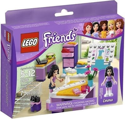 LEGO Friends Emma’s Fashion Design Studio, Bouwpakket, 5 jaar, 79 stuk(s)