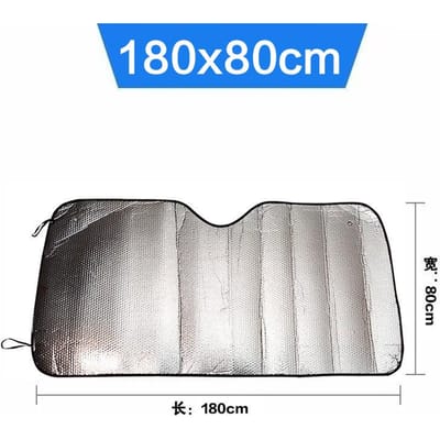 140X70Cm Auto Raam Zonnescherm Voorruit Sneeuw IJs Anti-Uv Bescherming Voor Achterruit Afdekking Vizier Auto Accessoires