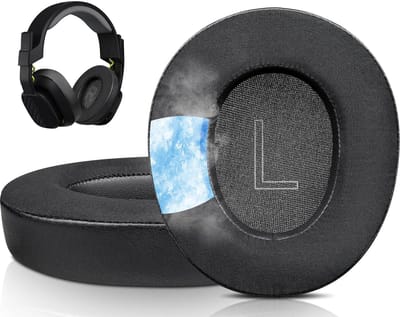 Dailygoods - SOULWIT Cooling-Gel Vervangende Oorkussens voor Astro A10 Gen 2 Bedrade Headset, Earpads Cushions met Duurzame IJs Zijde Stof, Comfort Geluidsisolatie Schuim