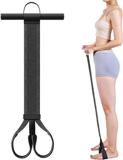 Voetpedaal Trainer - Weerstandsband Set - Krachtige Thuistraining - Ergonomische Handgrepen - 72 x 30 cm - Niet gespecificeerd