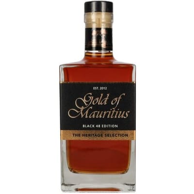 Gold of Mauritius Black 48 Edition The Heritage Selection 48% Vol. 0,7l