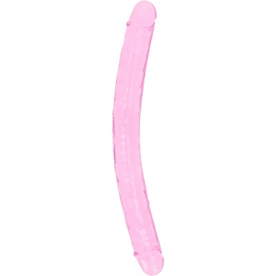 Shots - RealRock REA159PNK1 - Realistic Double Dong - 13'' / 34 cm - Pink