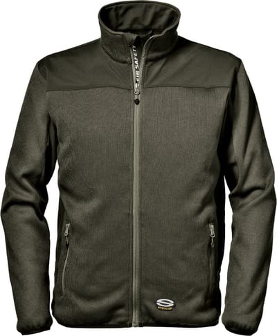 SIR SAFETY DIRECTOR Softshell Werkjas HEREN Veiligheidsjas Donkergroen - Winddicht - Elastische Boorden - Zakken Met Rits