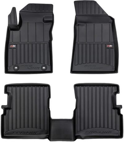 Frogum Geschikt voor MG ZS 2017-2024 - Automatten Set - 3D Korytka - TPE Rubber - 6 cm Hoge Rand - Geurloos - Niet voor 2e Gen