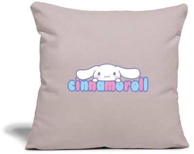Cinnamoroll Gluurt Over De Letters Sierkussenhoes, 45 x 45 cm