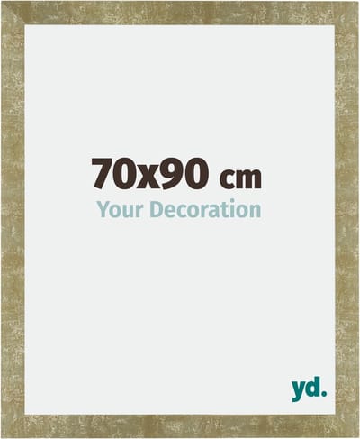 Your Decoration - Fotolijst 70x90 cm - MDF - Goud Antiek - Mura