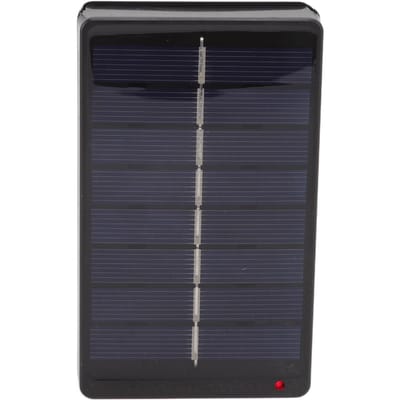Zonnepaneel Batterijlader Oplaadcase Box 1W 4V voor AA AAA 1.2V Batterijen Buitensportartikelen black