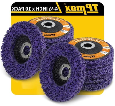 Afbijtschijven - Verwijderschijven Schijven - Oppervlakken Reinigen - Hoge Slijtvastheid - 115 mm - Paars
