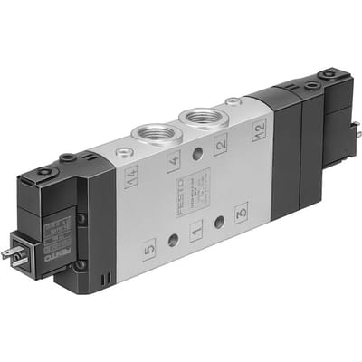 Festo 5/2 Bistabiel Lucht Magneetventiel G3/8 3200L/Min - 163167