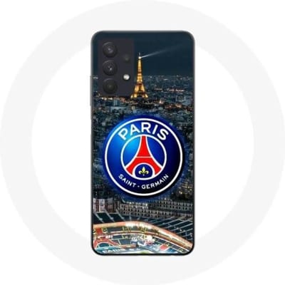 Samsung Galaxy A32 5G hoesje psg logo stadionnacht Eiffeltoren