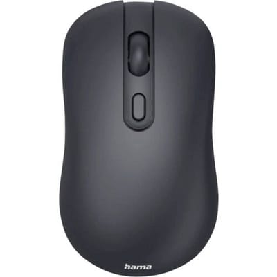 Hama WM-200 - Optische draadloze muis - 4 knoppen - 2.4 GHz RF - Stil - Zwart