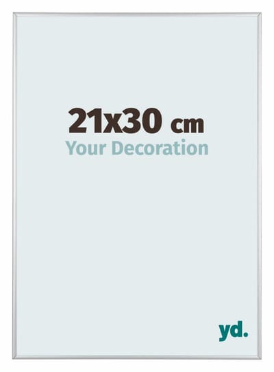 Your Decoration - Fotolijst 21x30 cm - Aluminium - Zilver Mat - Kent