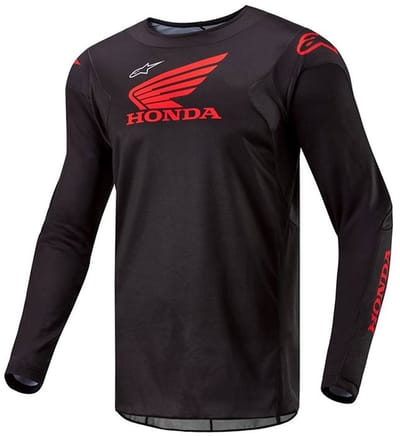 Alpinestars Honda Racer Iconic Jersey Zwart Rood - Maat S -