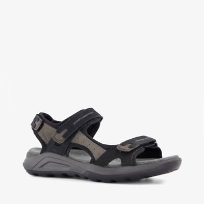 Hush Puppies leren dames sandalen zwart - Maat 36