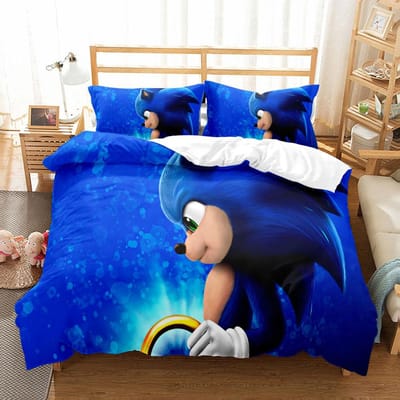 Anime Fairy Tails Kinder Beddengoed Set King Queen Double Full Twin Eenpersoons Maat egel Bedlinnen Set 140x210cm