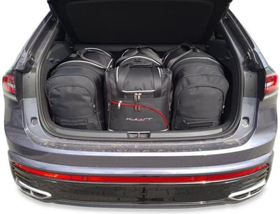 VW TAIGO 2022+ Reistassen Kofferbak Tassen Set Organizer | 4-Delige Perfect Passende Set Auto Interieur Accessoires Nederland en België