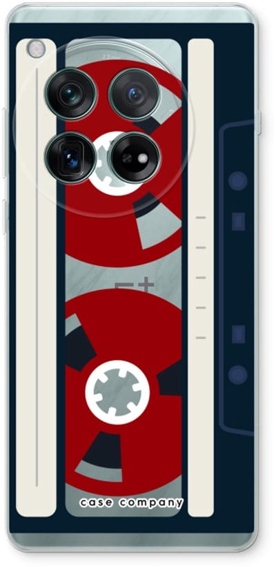 Case Company® - Hoesje geschikt voor OnePlus 12r hoesje - Here's your tape - Soft Cover Telefoonhoesje - Bescherming aan alle Kanten en Schermrand