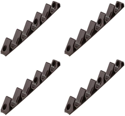Dailygoods- Gazonrugleuning 4 Stuks - Verstelbare Rugleuning - Kunststof - Geschikt voor Terrasstoelen - Drukbestendig - Afmetingen 25x13.2x8.8cm - Ligstoelversteller