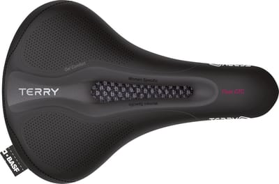 Terry zadel Fisio GTC gel dames zwart - ZDT153