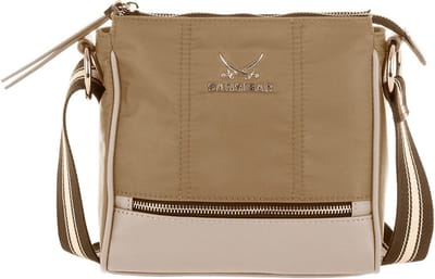 Sansibar Schoudertas Zip Bag Taupe Beige
