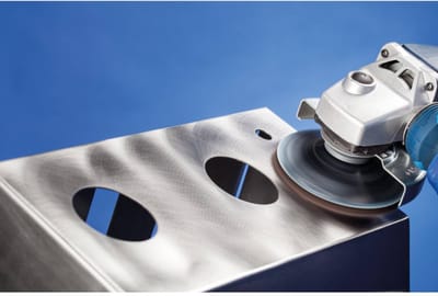 PFERD TOOLS 42001061 Combiclick zachte vliesschijf CC Ø 125 mm A 180 voor het reinigen en satineren met haakse slijpers Diameter 125 mm