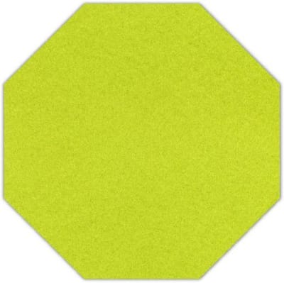 8-hoek vilt onderzetter - Lichtgroen - 6 stuks - ø 95 mm - 8-hoek - Glas onderzetter - Cadeau - Woondecoratie - Woonkamer - Tafelbescherming - Onderzetters Voor Glazen - Keukenbenodigdheden - Woonaccessoires - Tafelaccessoires