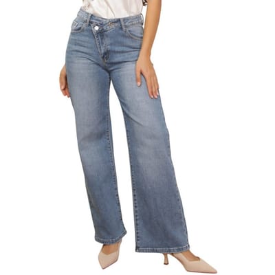 Wijde jeans La Modeuse 78107_P185622