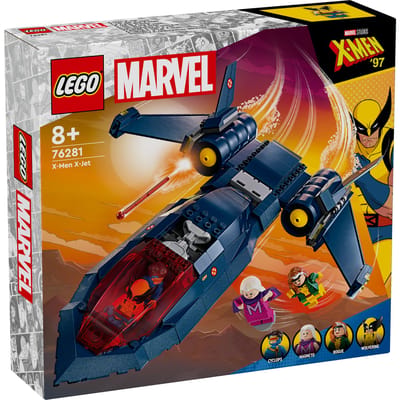 LEGO 76281 Super Heroes Marvel X-Jet van de X-Men Bouwsets