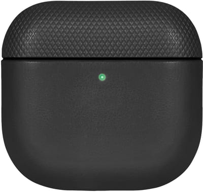Native Union, Hoesje geschikt voor AirPods 4 - RE Classic Series van Gerecycled & Milieuvriendelijk Materiaal, Zwart