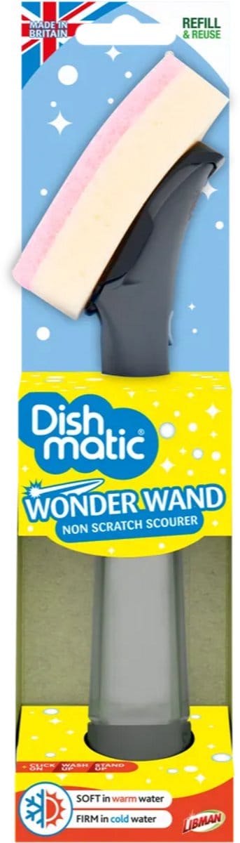 Dishmatic Wonder Wand Vulbare Schoonmaakspons (1 stuk)