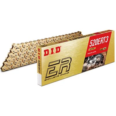Motorfiets rolketting D.I.D 520Ert3(G&G) X 106 Mail. Rj