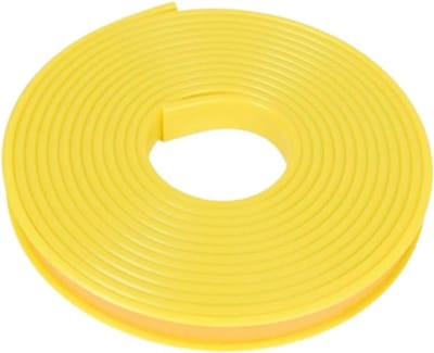 U-vormige randband - Meubelbeschermer Hoekbeschermer - Meubels Beschermen - Zelfklevend TPE Materiaal - 5 Meter - Geel