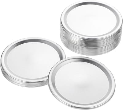 Herbruikbaar metalen deksel voor weckpotten - Lekvrij en geschikt voor brede opening - 86mm splitter